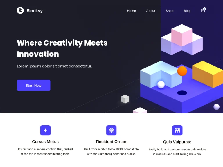 Melhor Tema para WordPress Leve, Gratis e Funcional: Blocksy